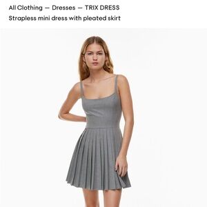 Sunday Best Gray Mini Dress